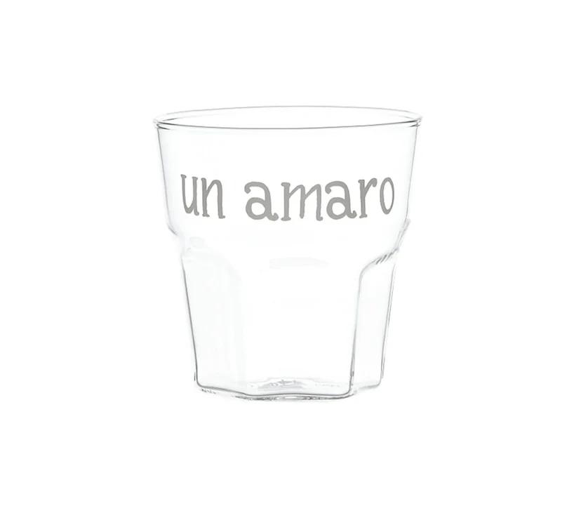 SET 4 BICCHIERI UN AMARO - Woodlume