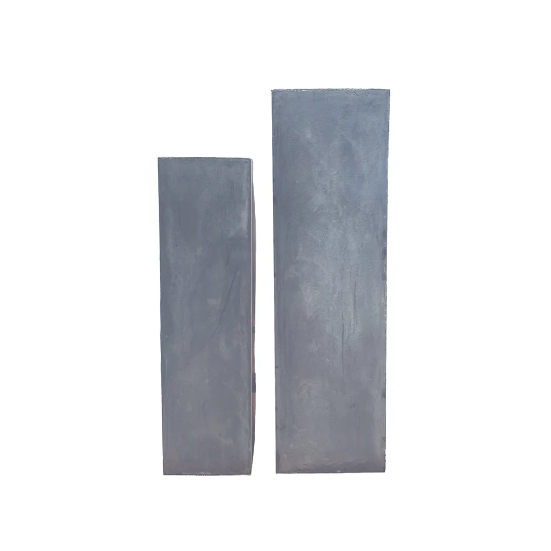 FIORIERA PARALLELEPIPEDO ALTA GRIGIO - 2 MISURE - Woodlume