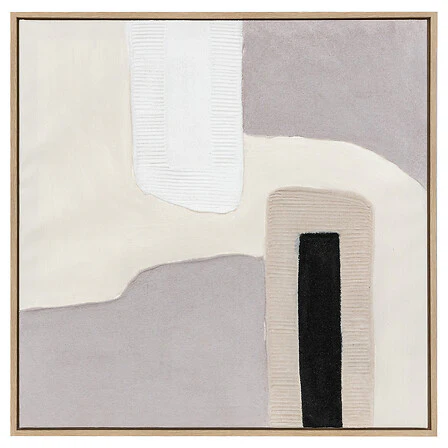 QUADRO ASTRATTO 80X80 - Woodlume