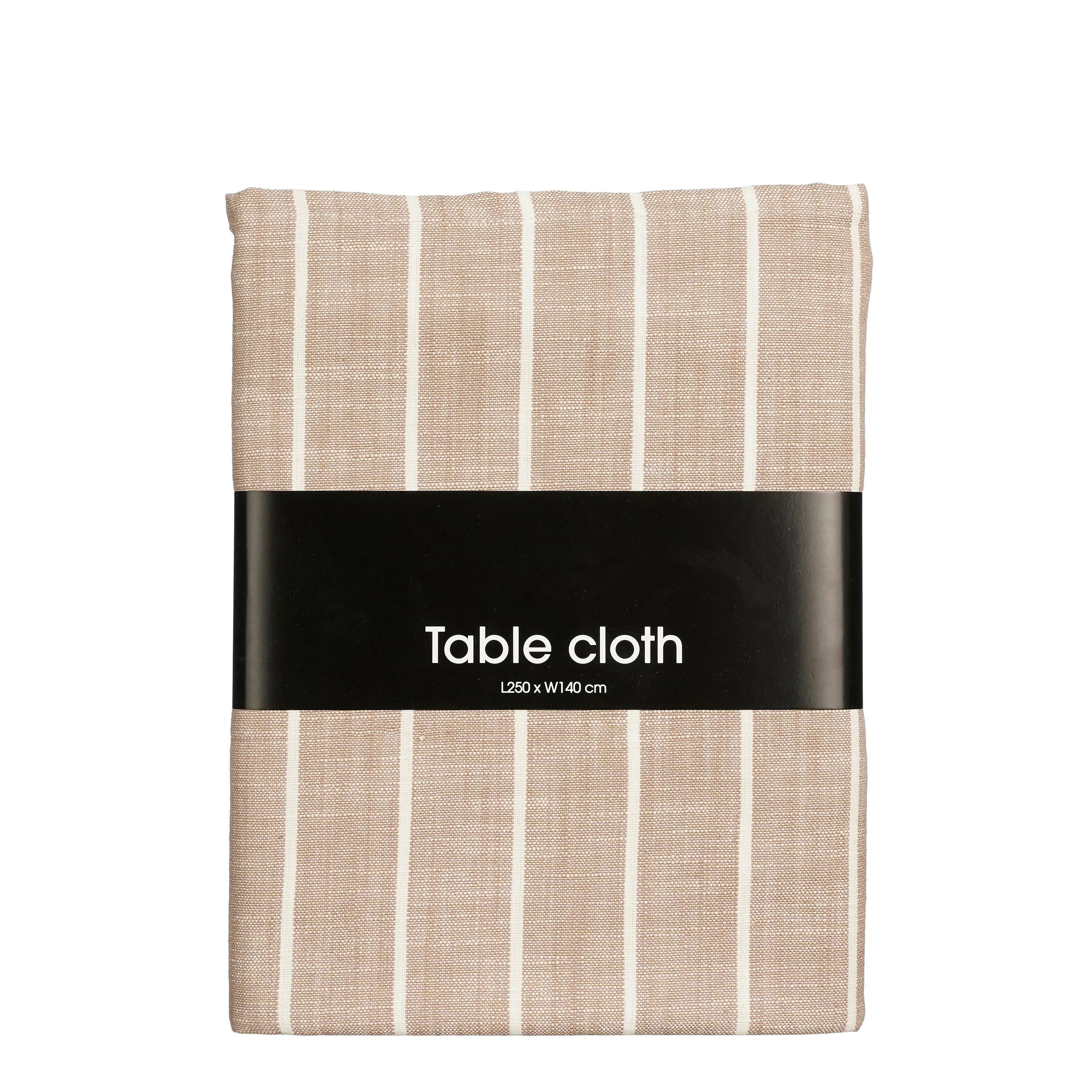 TOVAGLIA A RIGHE BEIGE 250X140 - Woodlume