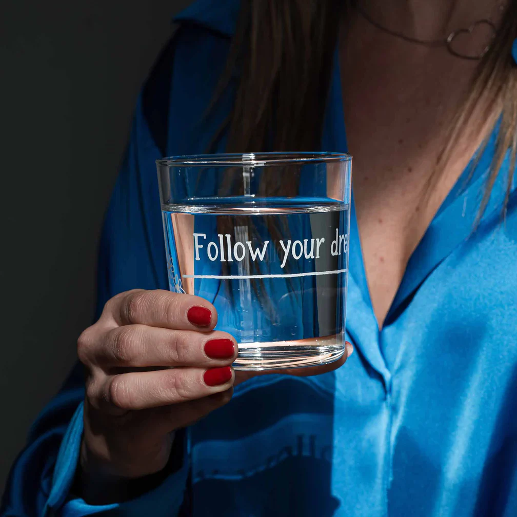 BICCHIERE - FOLLOW YOUR DREAMS - Woodlume