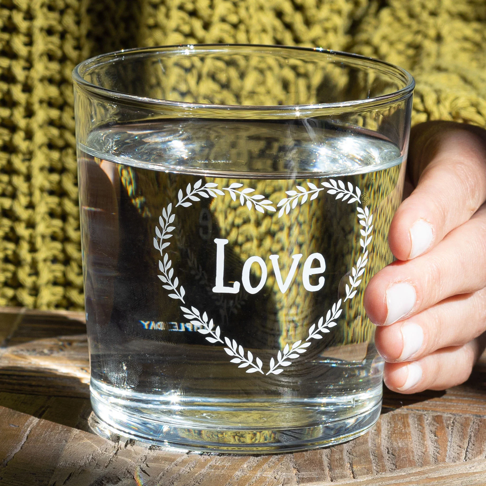 BICCHIERE - LOVE - Woodlume