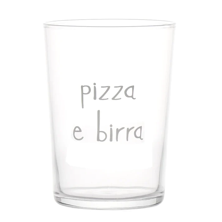 BICCHIERE PIZZA E BIRRA NEW - Woodlume