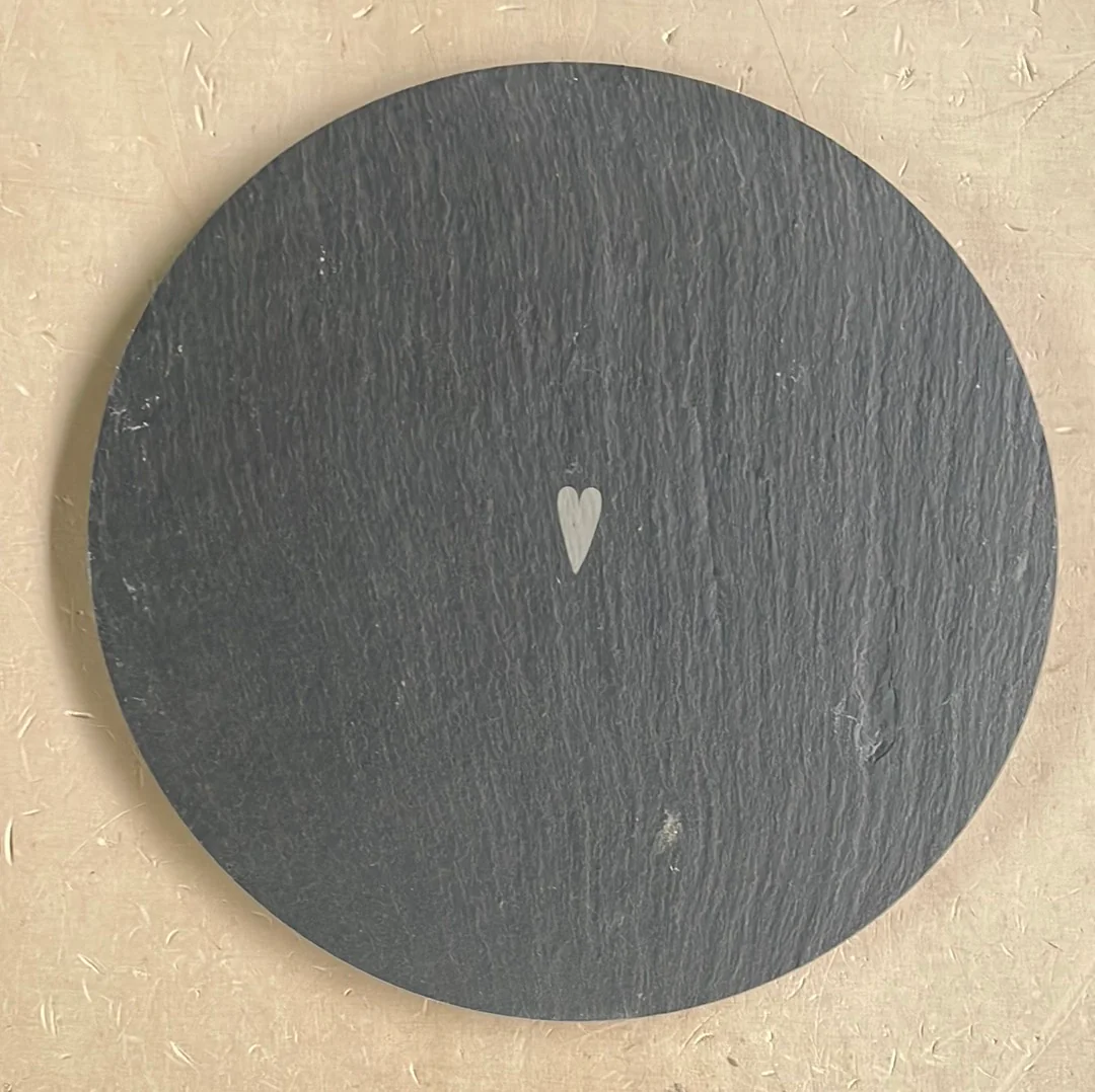 PIATTO IN ARDESIA - CUORE - Woodlume