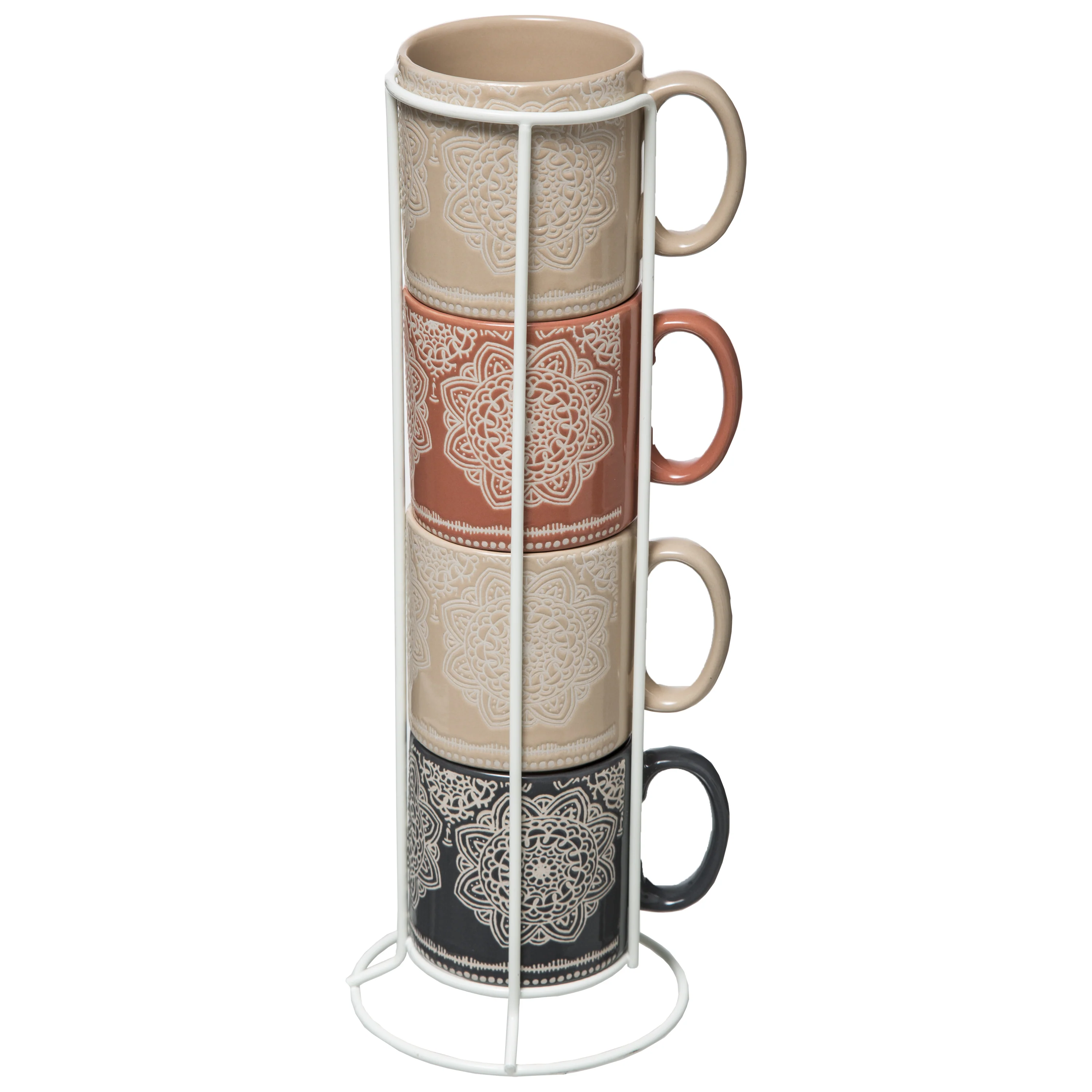 SET 4 TAZZE MOSAICO - Woodlume