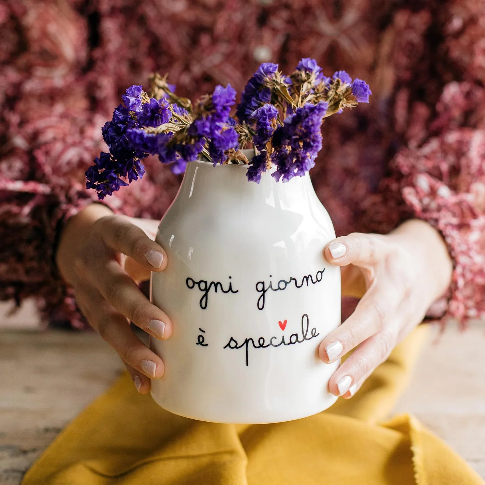 VASO IN CERAMICA OGNI GIORNO E' SPECIALE - Woodlume