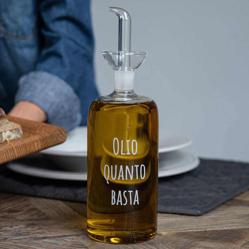 BOTTIGLIA OLIO 570 ML - OLIO QUANTO BASTA - Woodlume