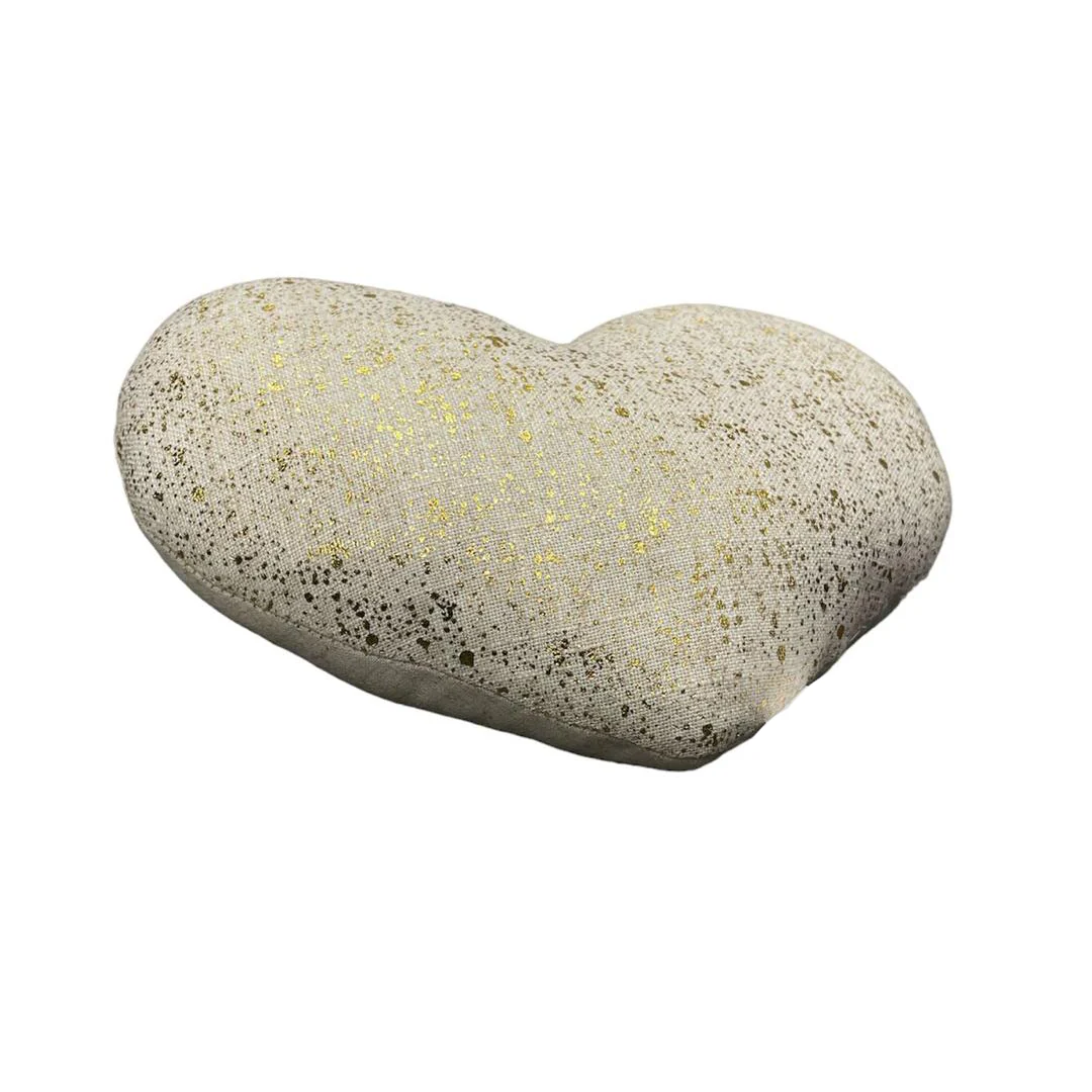 CUSCINO A CUORE DORATO - Woodlume