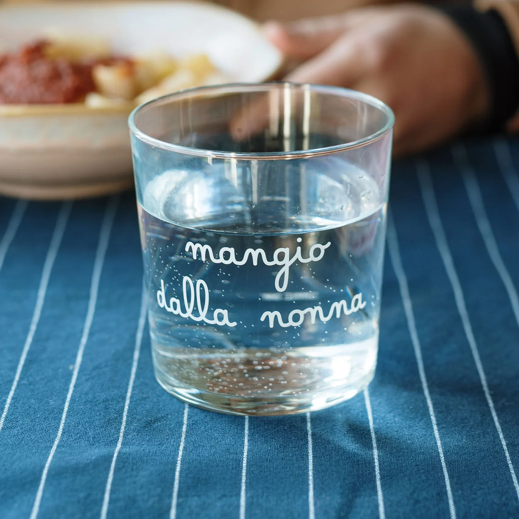 BICCHIERE MANGIO DALLA NONNA - Woodlume