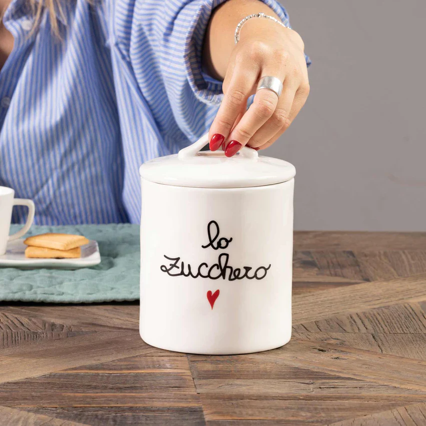 BARATTOLO IN GRES - LO ZUCCHERO - Woodlume
