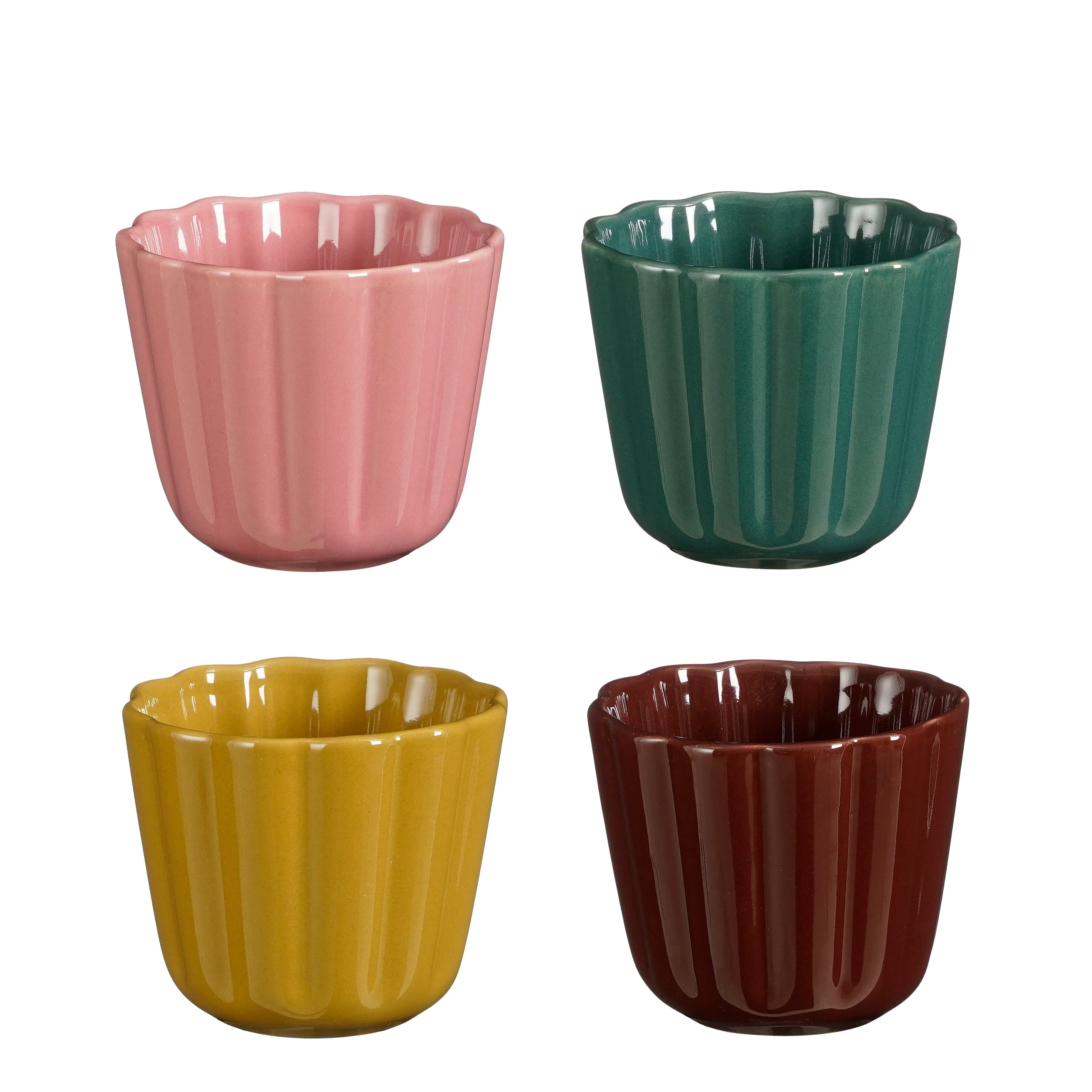 COPPETTA IN CERAMICA COLORATA - 4 VARIANTI - Woodlume