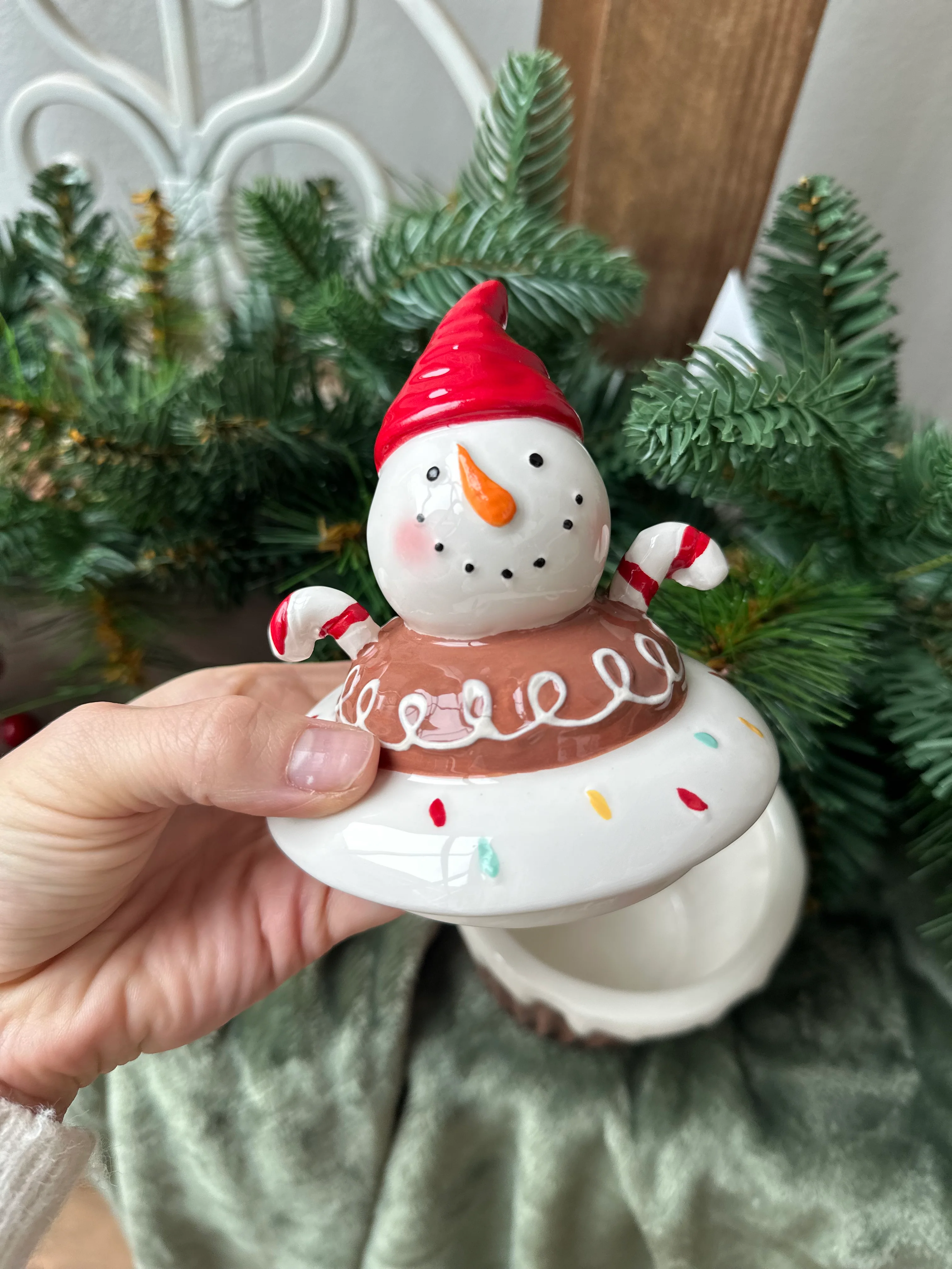 COFANETTO SNOWMAN WOODLUME - Woodlume