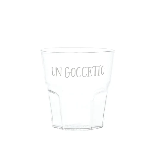SET 4 BICCHIERINI DA LIQUORE - UN GOCCETTO - Woodlume