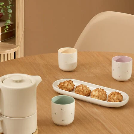 TAZZA DA CAFFE' TUMBLER MARGHERITE - 3 VARIANTI - Woodlume