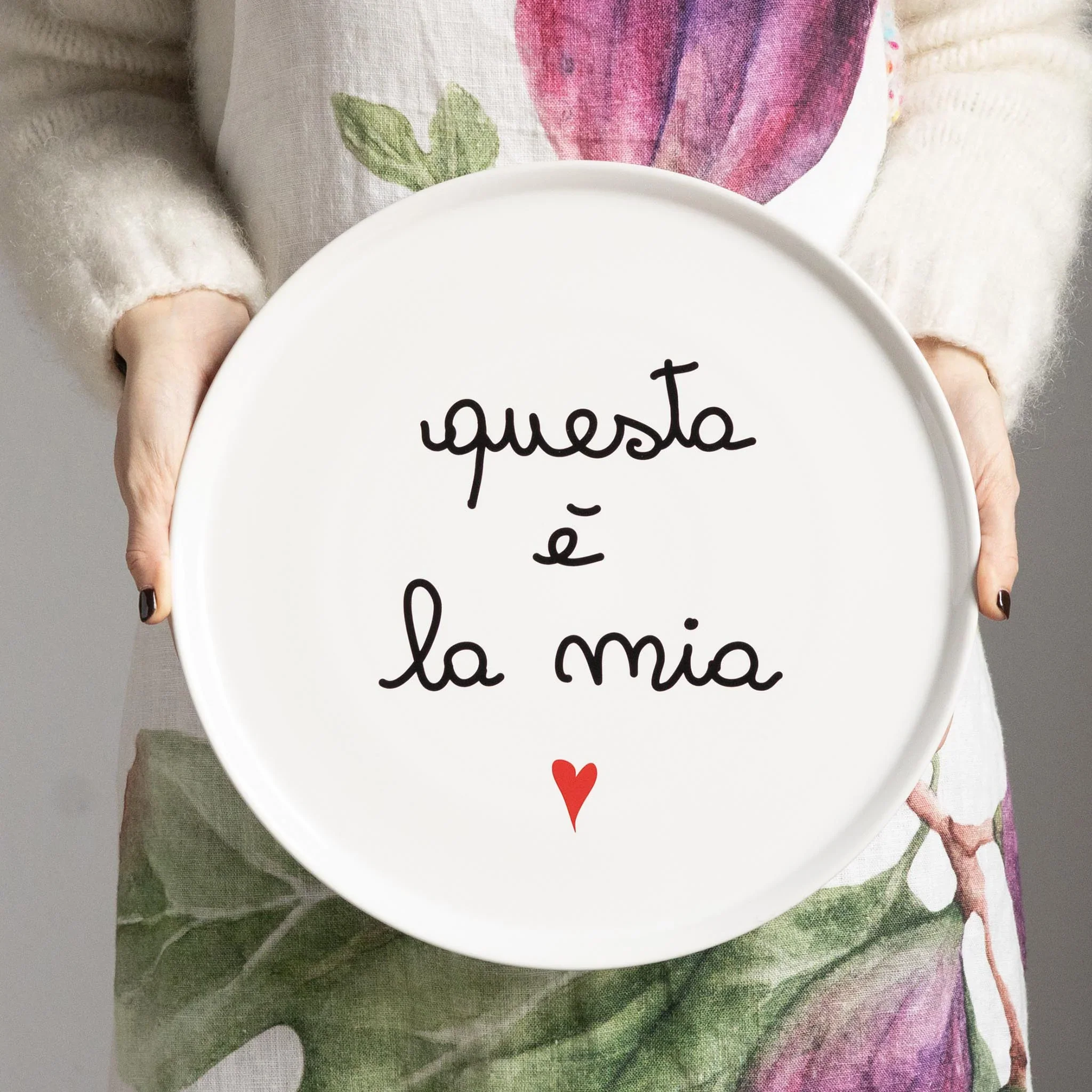 PIATTO PIZZA QUESTA E' LA MIA - Woodlume