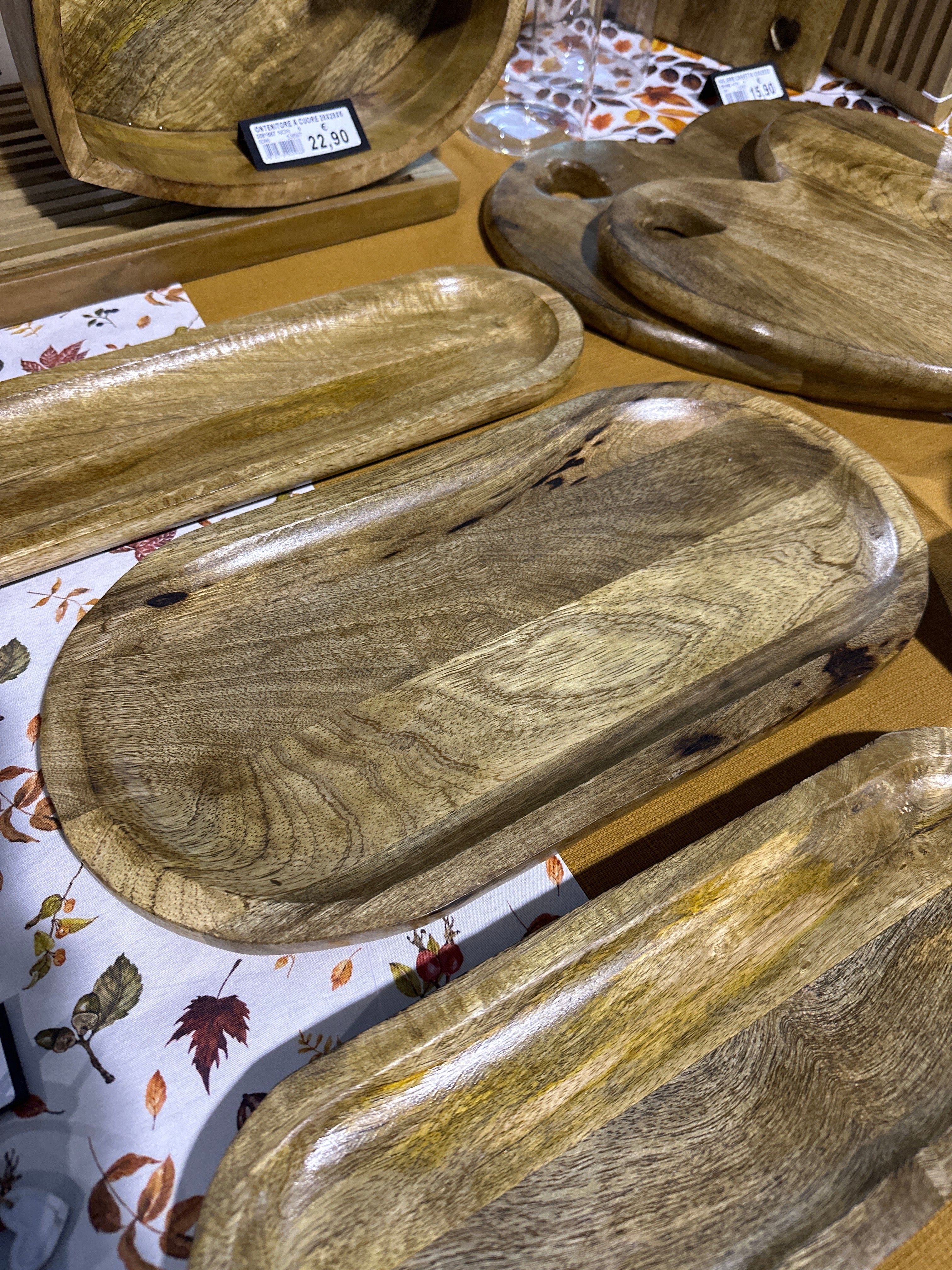 VASSOIO OVALE GRANDE WOODLUME - Woodlume