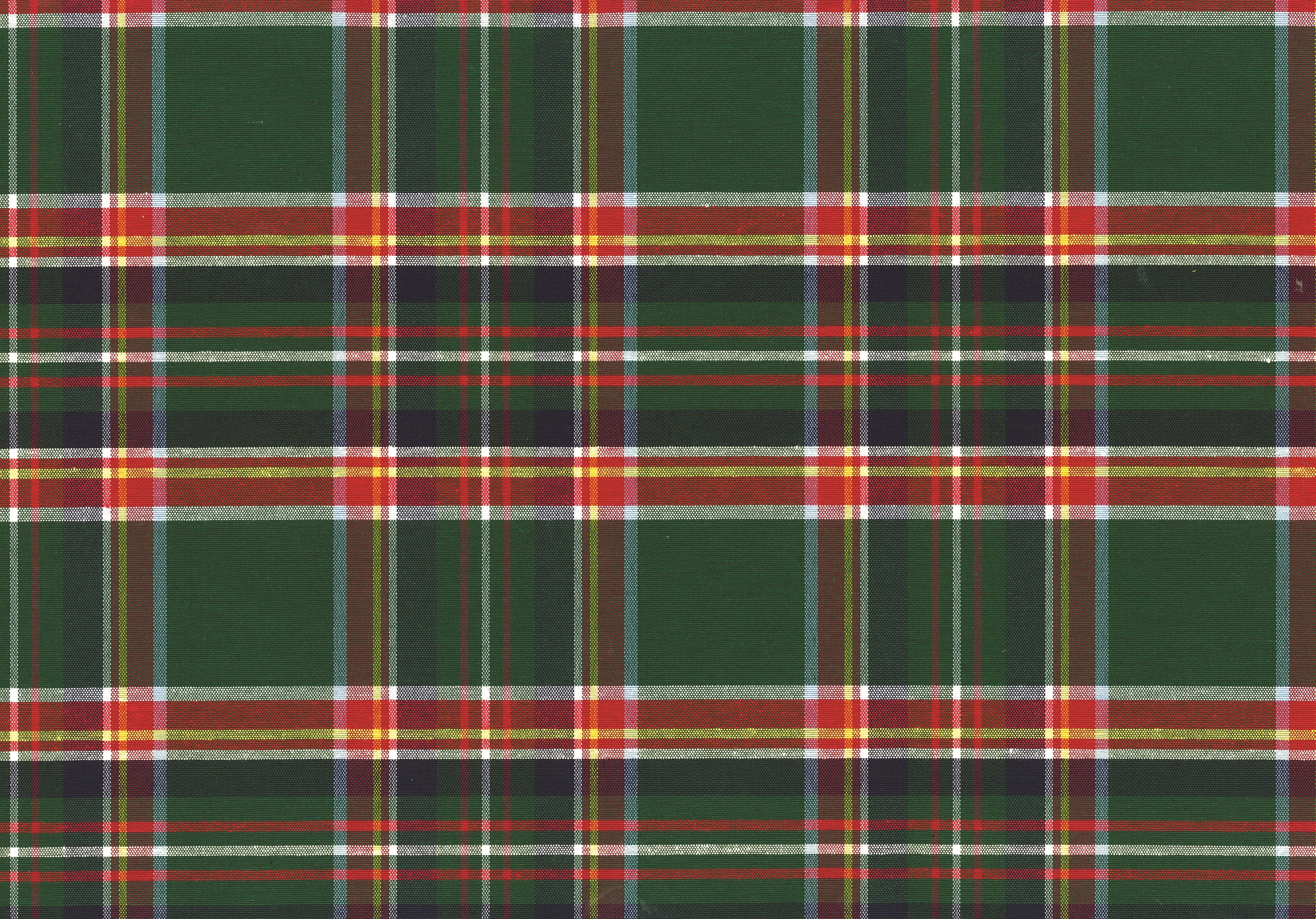 TOVAGLIA CERATA TARTAN VERDE - Woodlume