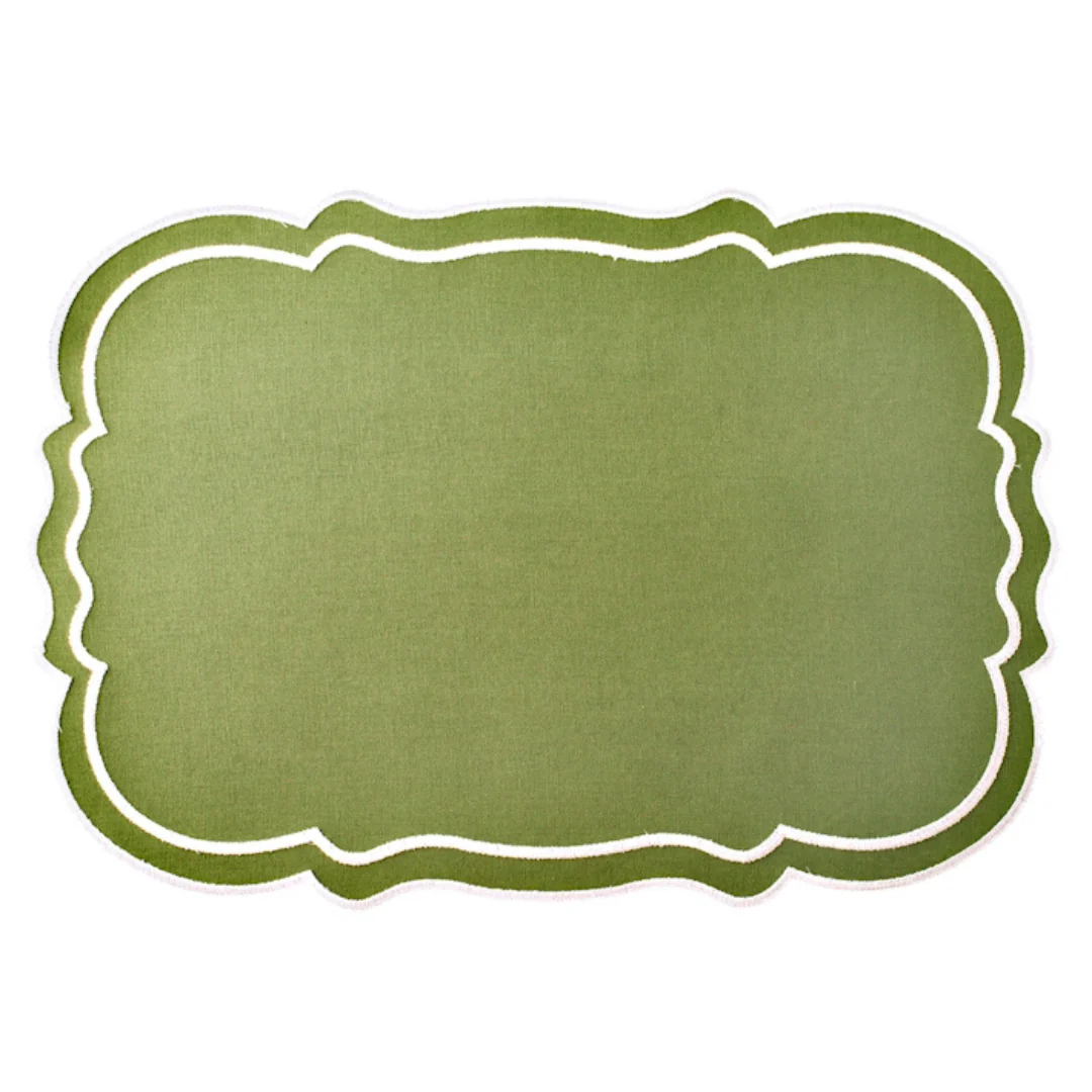 TOVAGLIETTA SAGOMATA VERDE - Woodlume