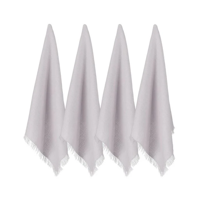 SET 4 TOVAGLIOLI IN COTONE - GLICINE - Woodlume