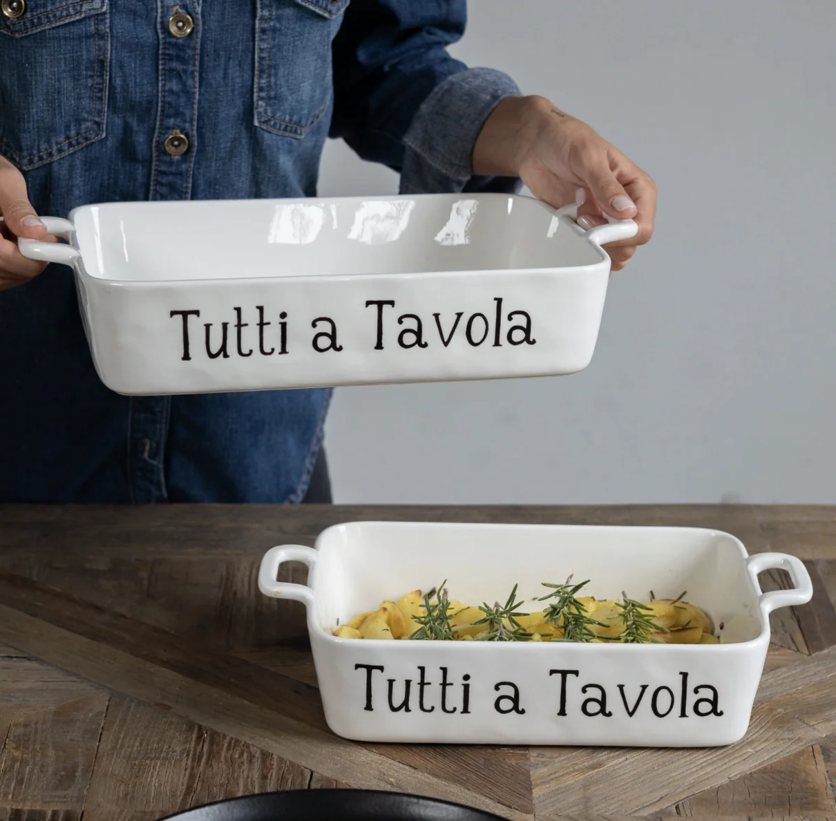 TEGLIA TUTTI A TAVOLA - GRANDE - Woodlume