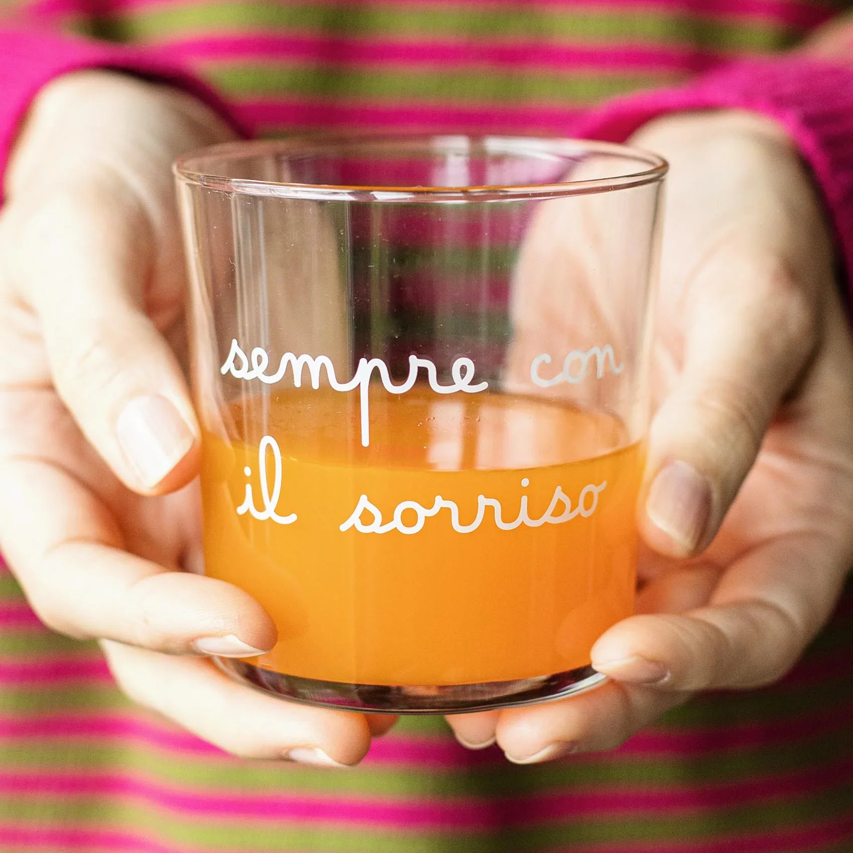 BICCHIERE SEMPRE CON IL SORRISO - Woodlume