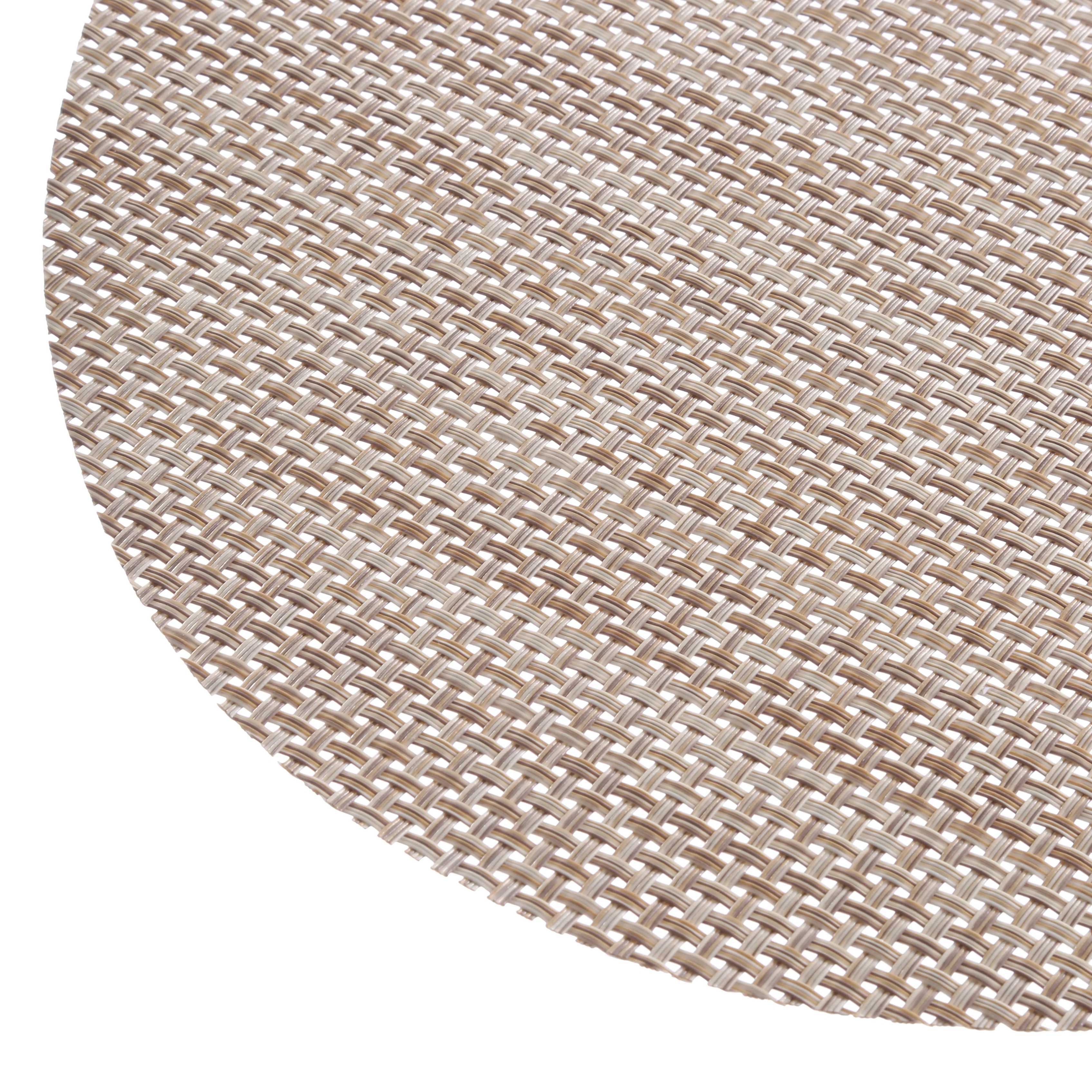 TOVAGLIETTA IN PVC INTRECCIATA NATURALE - Woodlume