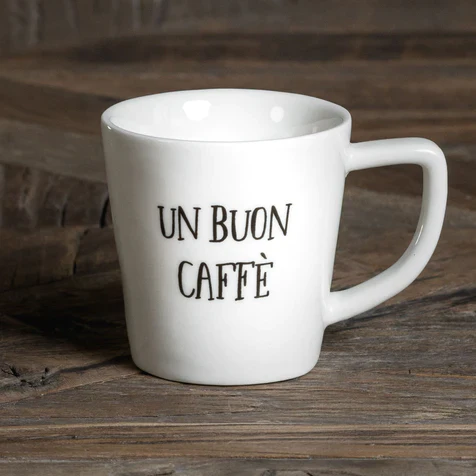 SET 2 TAZZE DA CAFFÈ - UN BUON CAFFÈ - Woodlume