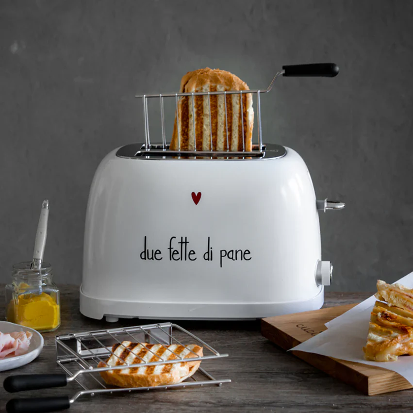 TOSTAPANE BIANCO - DUE FETTE DI PANE - Woodlume
