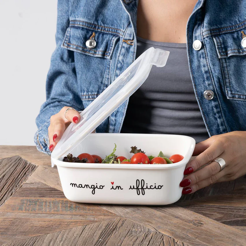 CONTENITORE SALVAFRESCHEZZA L - MANGIO IN UFFICIO - Woodlume