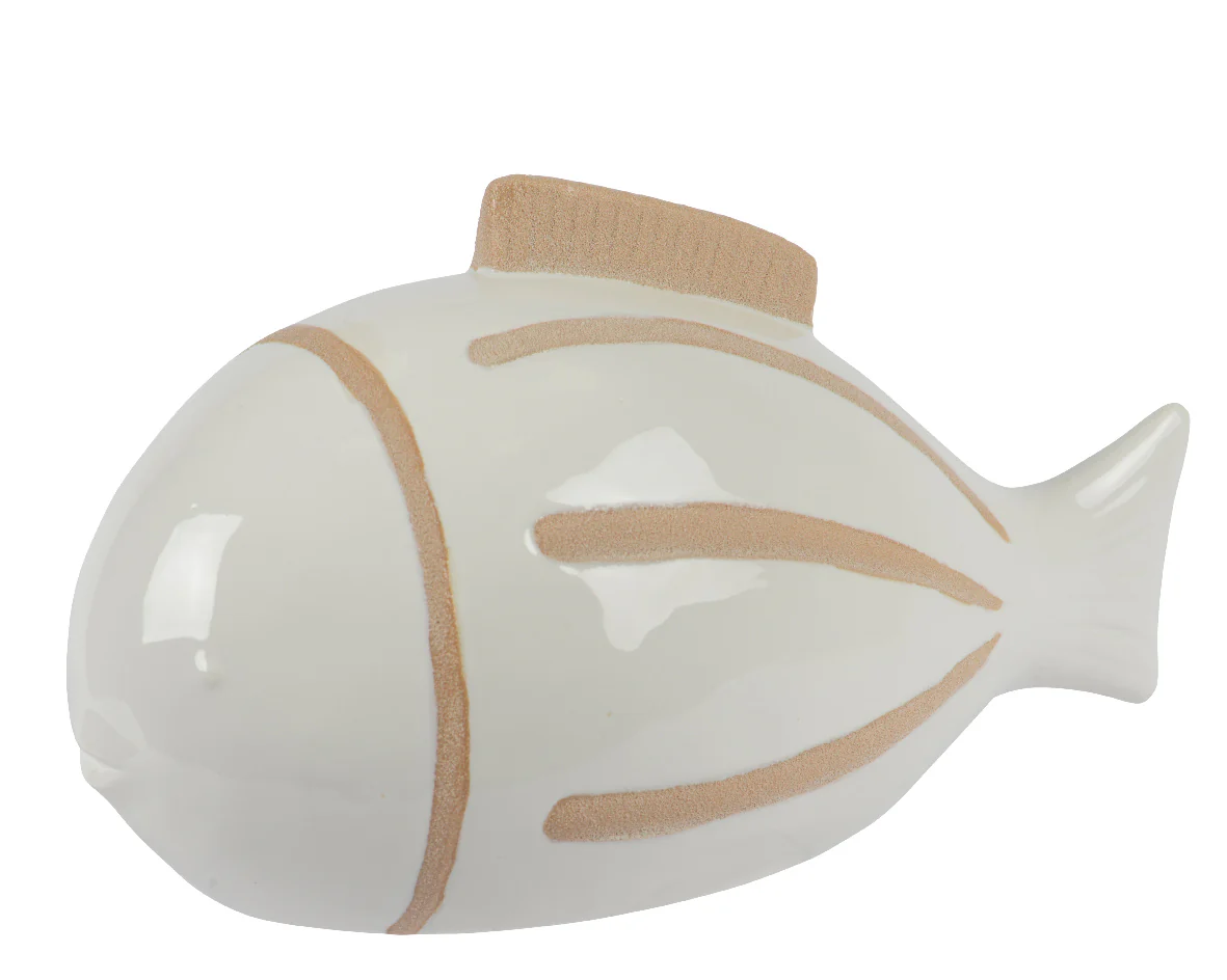 PESCE DECORATIVO IN CERAMICA PICCOLO - Woodlume
