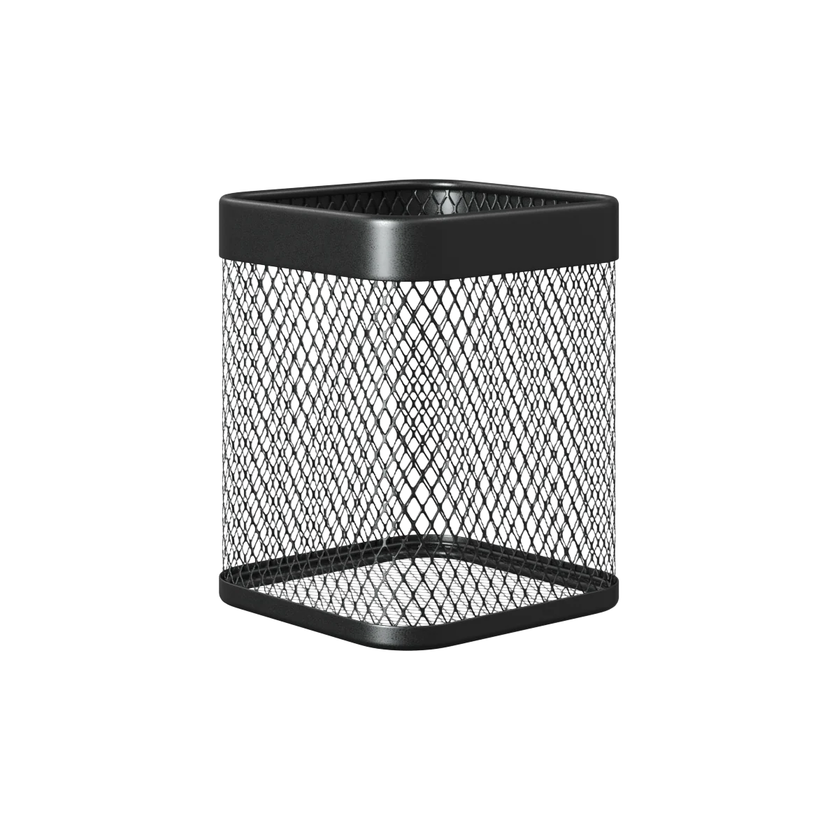 STORAGE BOX IN RETE - NERO - Woodlume