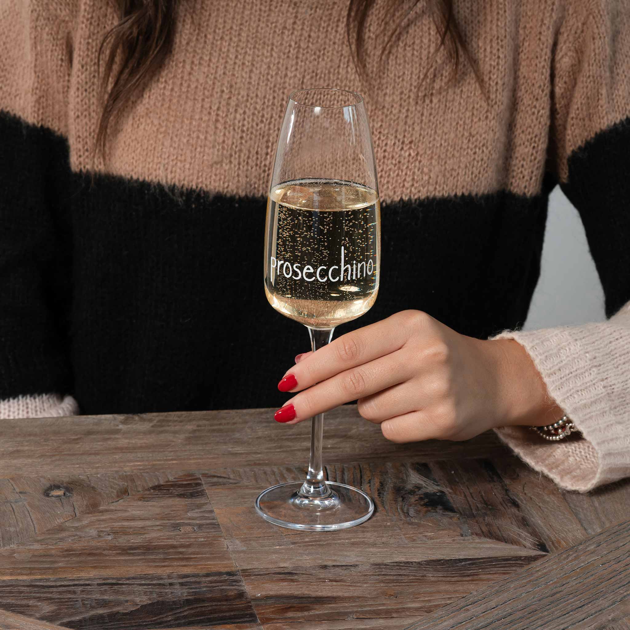 SET 2 FLUTE PROSECCHINO - Woodlume