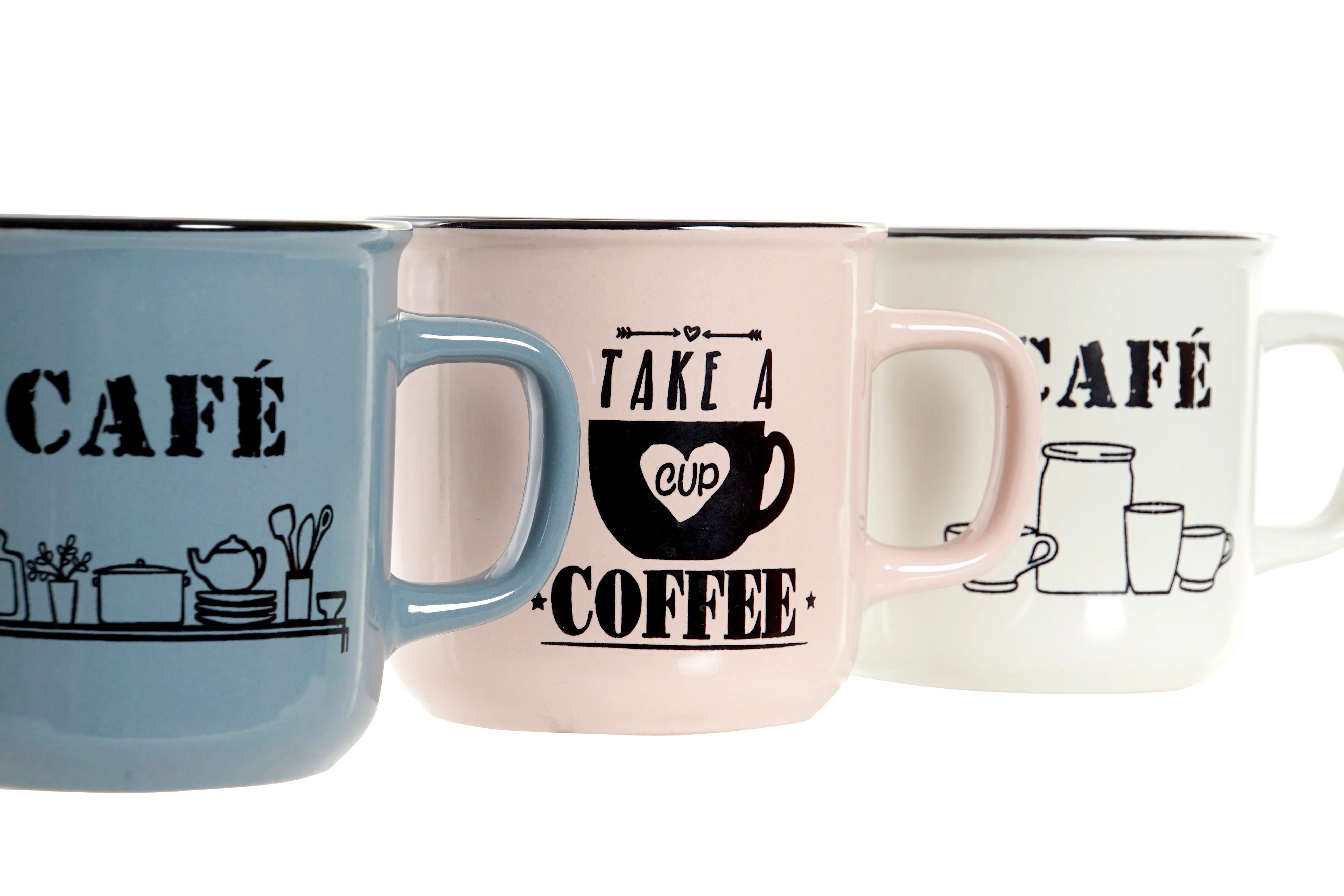 TAZZA DA CAFFÈ - 3 VARIANTI CAFÉ - Woodlume