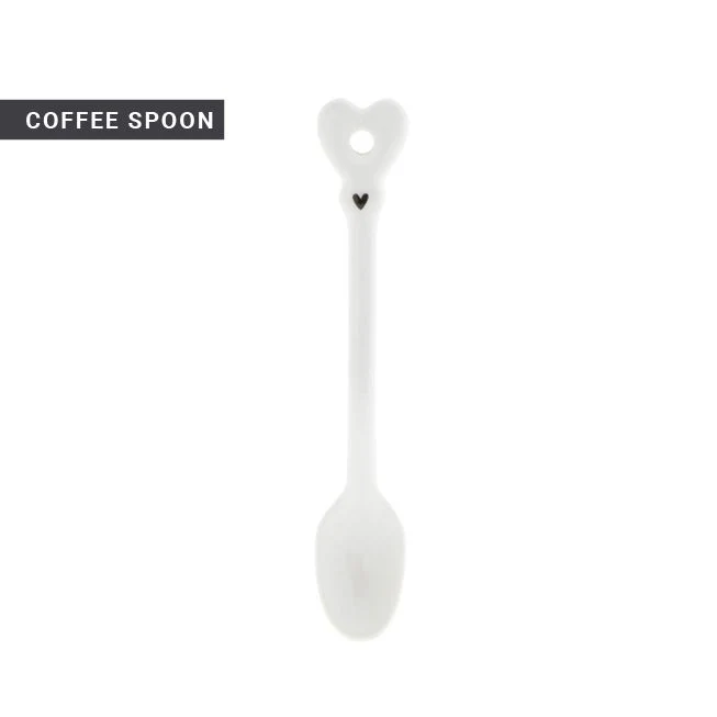 CUCCHIAIO DA CAFFÈ CUORICINO - BIANCO - Woodlume