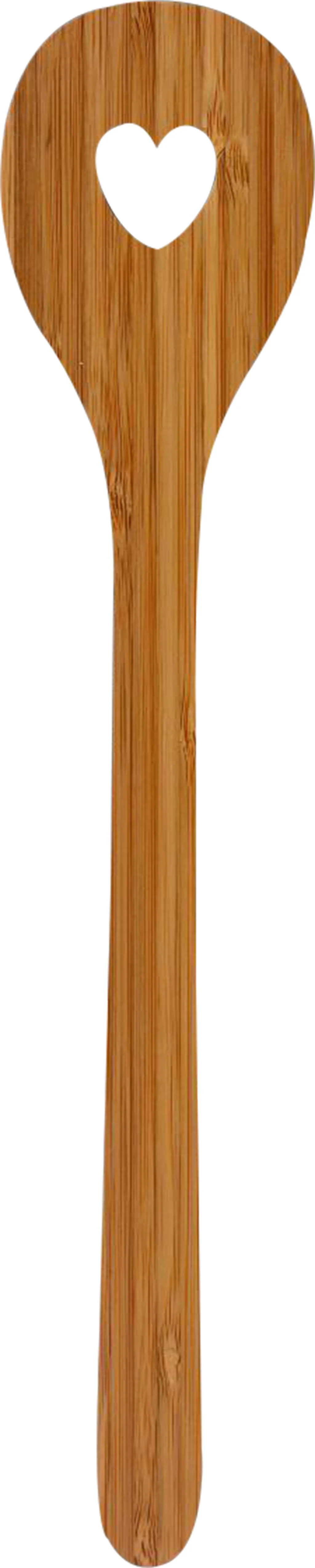 MESTOLO CUORE INCISO BAMBOO - Woodlume