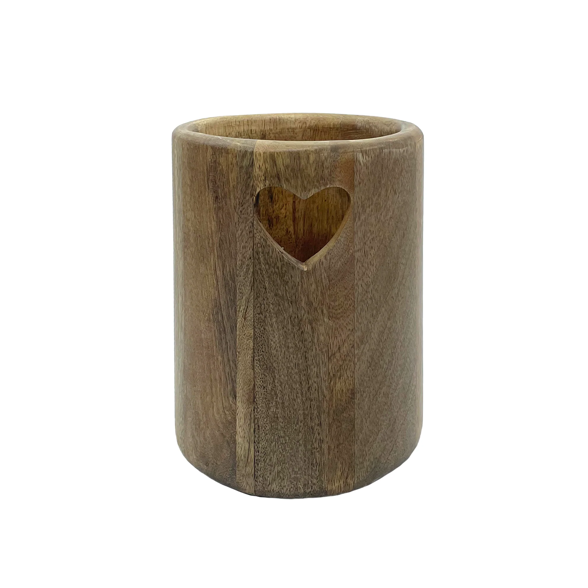 PORTAUTENSILI CUORE WOODLUME - Woodlume