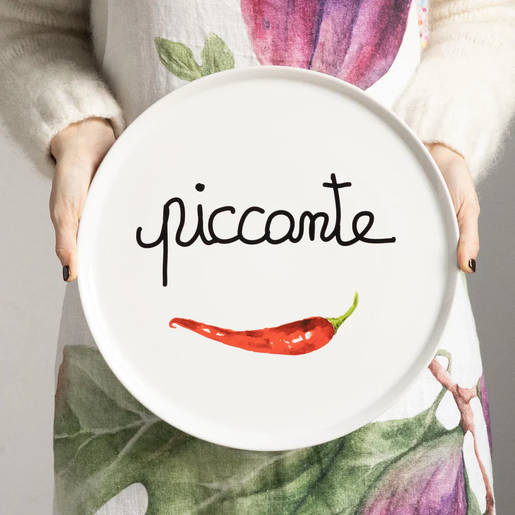 NUOVO PIATTO PIZZA - PICCANTE - Woodlume