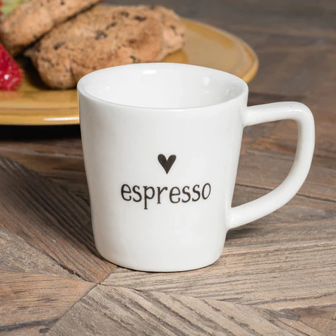 SET 2 TAZZE DA CAFFÈ - ESPRESSO E CUORICINO - Woodlume