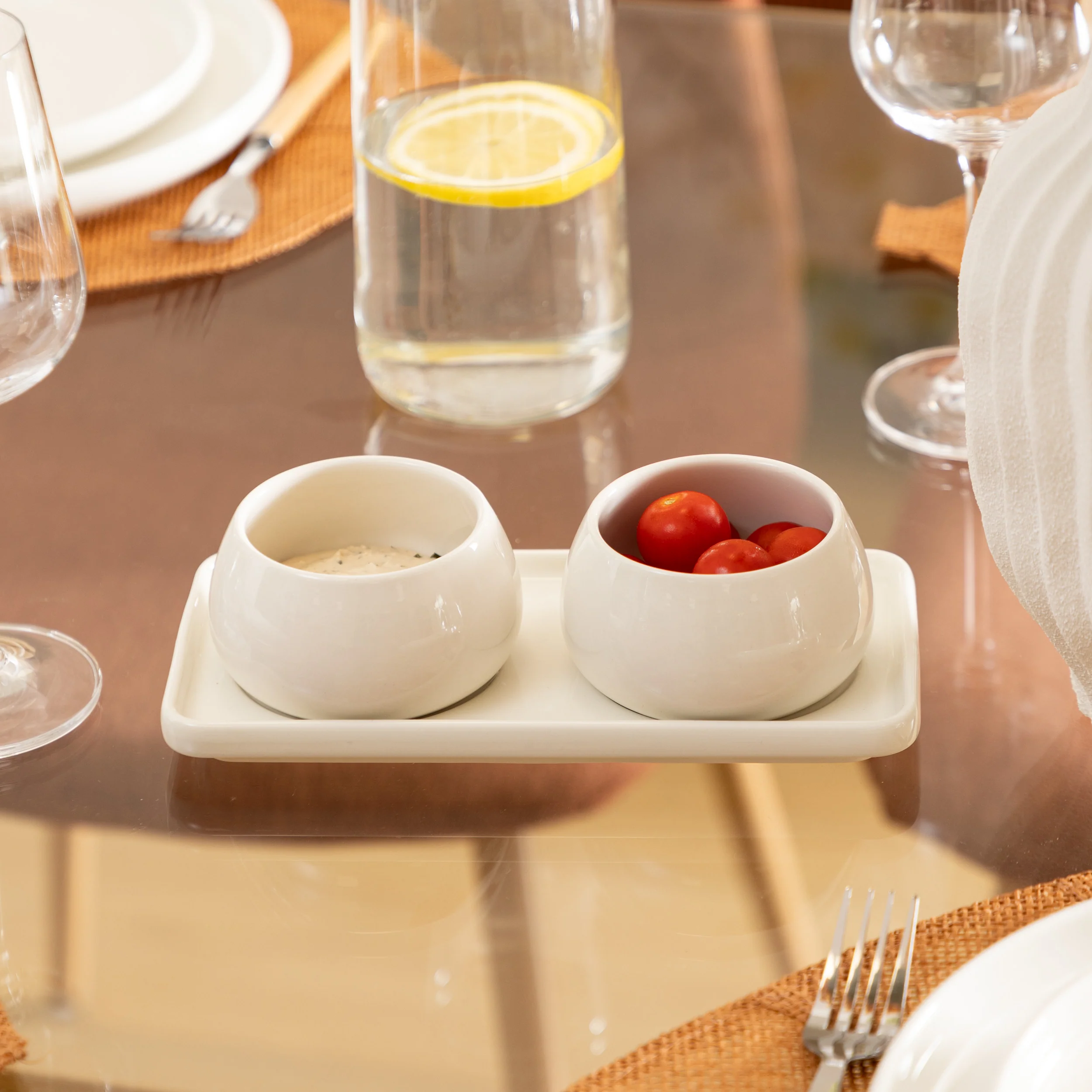 SET DA APERITIVO BOMBATO - Woodlume