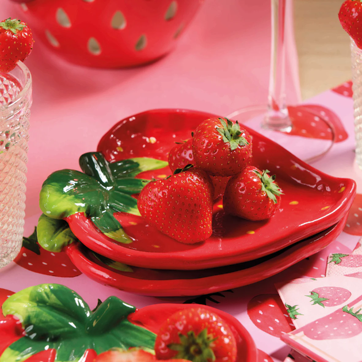 PIATTO FRAGOLA - Woodlume