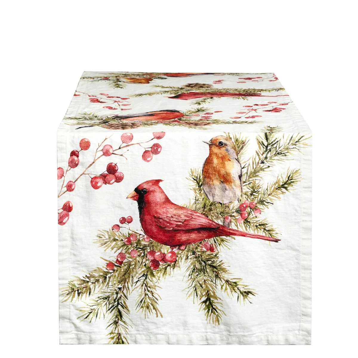 RUNNER WINTER BIRDS 50X160 CM - Woodlume