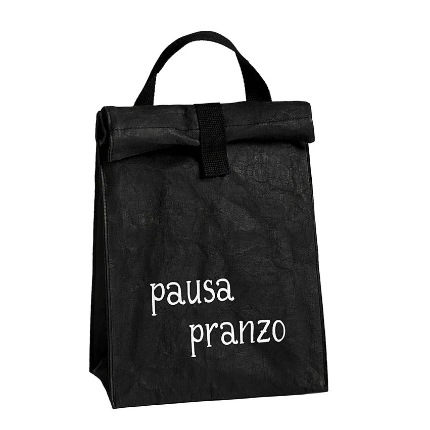 PORTA PRANZO NERO - PAUSA PRANZO - Woodlume