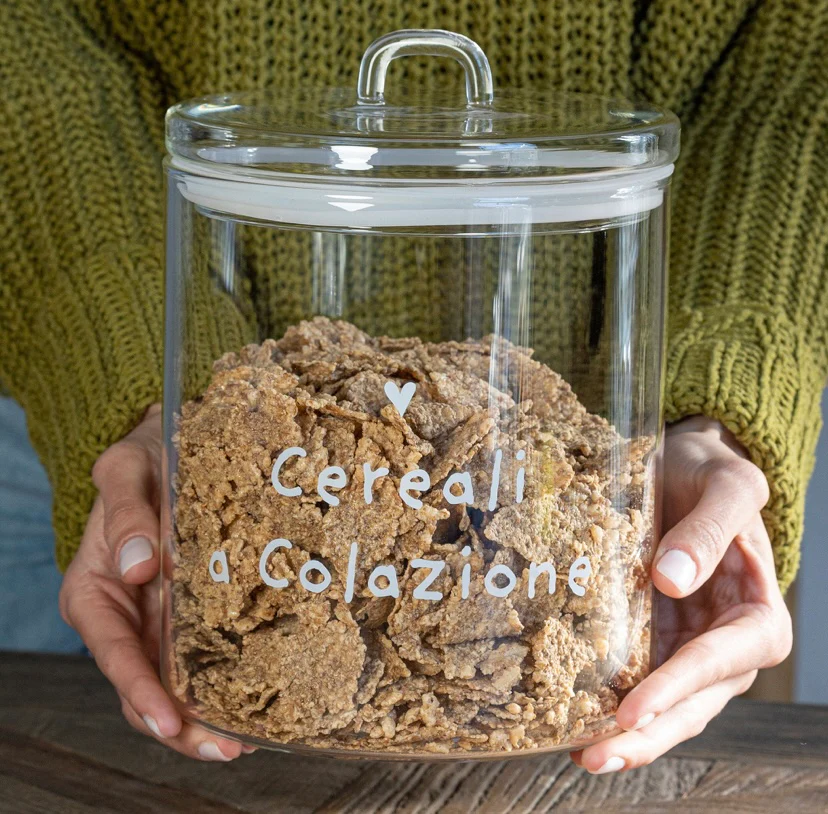 BARATTOLO CEREALI A COLAZIONE - Woodlume