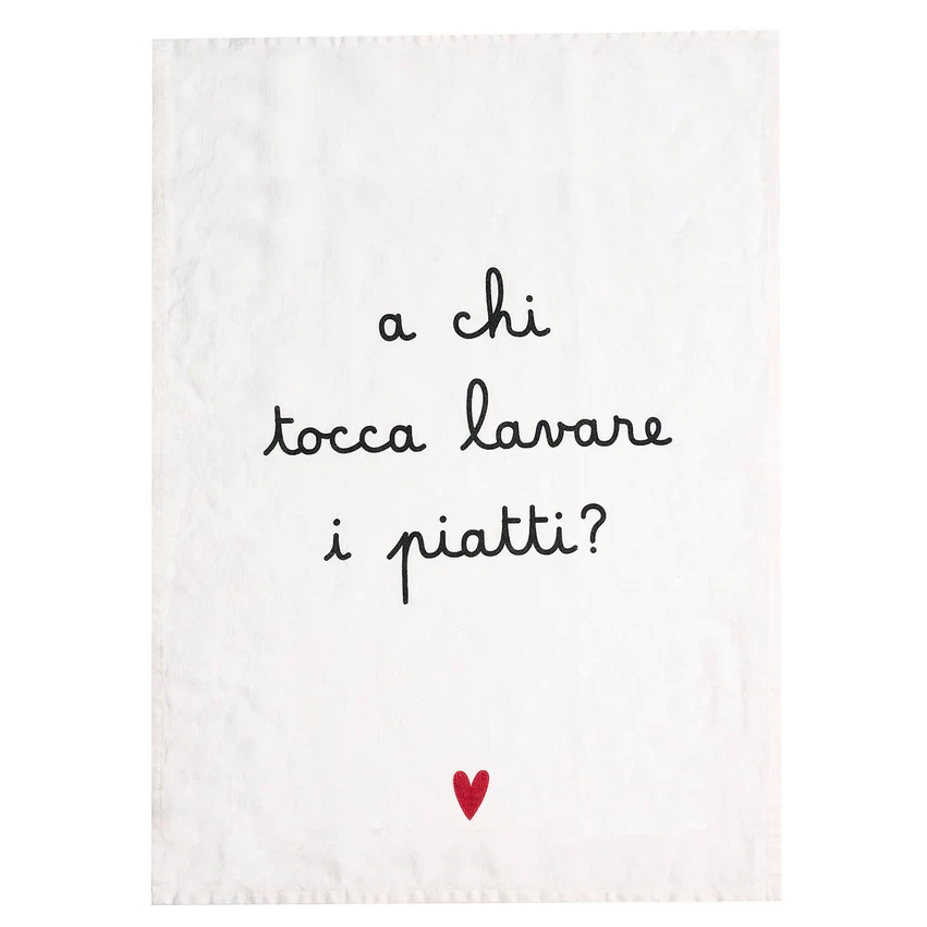 STROFINACCIO A CHI TOCCA LAVARE I PIATTI - Woodlume