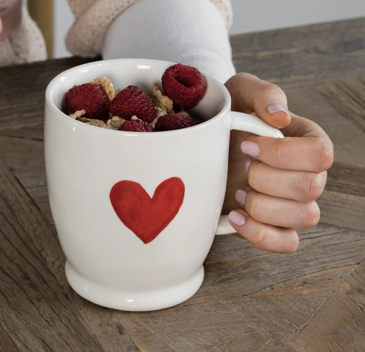 TAZZA CUORE ROSSO - Woodlume
