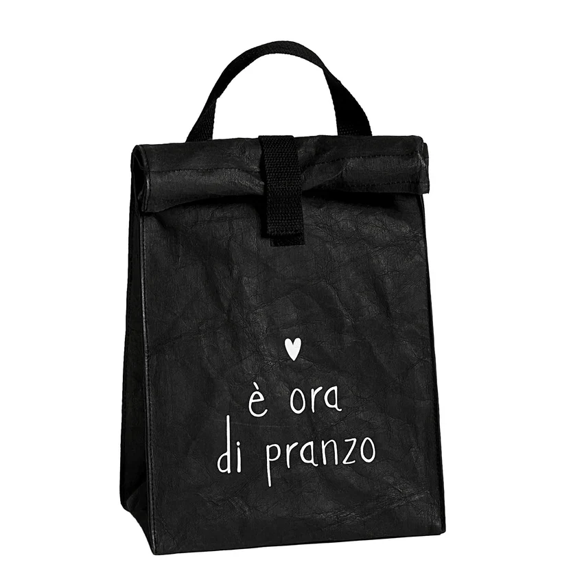 PORTA PRANZO NERO - È ORA DI PRANZO - Woodlume