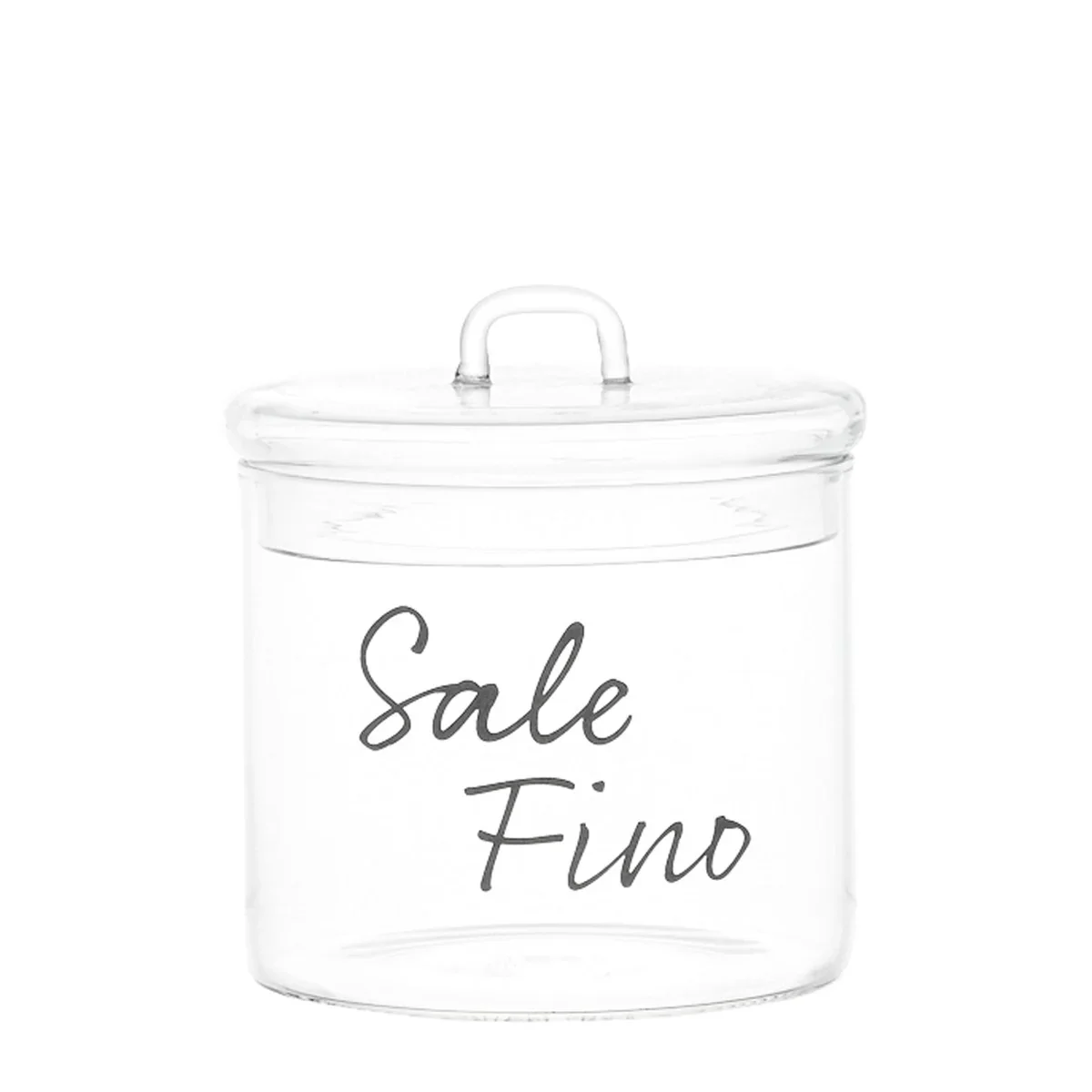 BARATTOLO SALE FINO - NERO - Woodlume