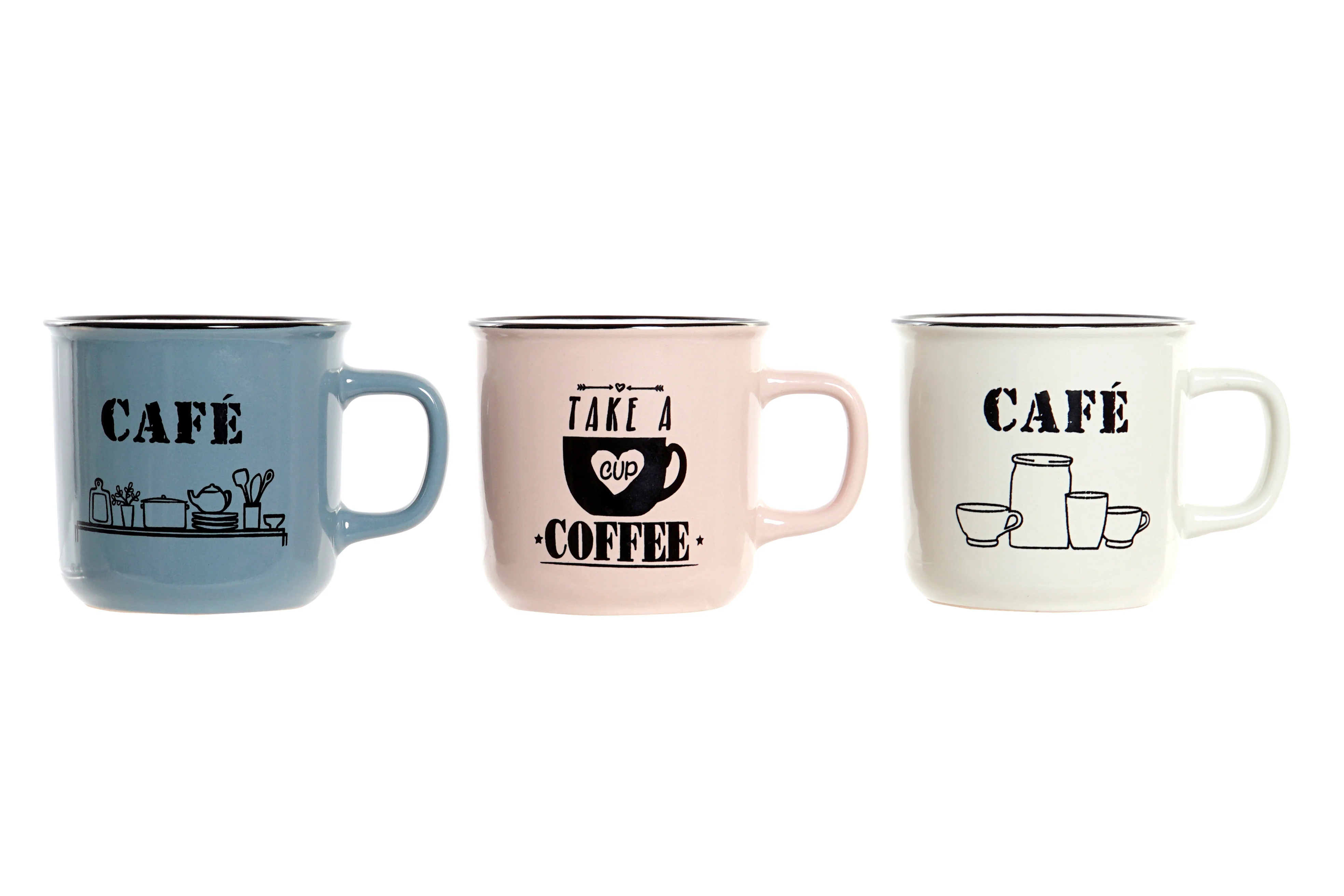 TAZZA DA CAFFÈ - 3 VARIANTI CAFÉ - Woodlume