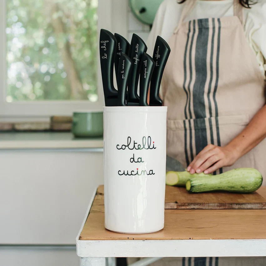 PORTACOLTELLI COLTELLI DA CUCINA - Woodlume