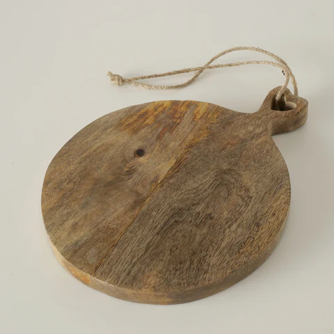 TAGLIERE TONDO INTAGLIO CUORE - Woodlume